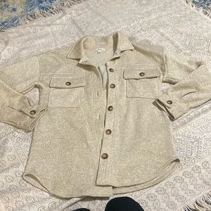 Fleece Lined Button Down